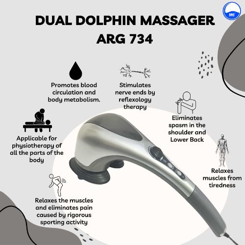 DUAL DOLPHIN INFRARED HEATING ARG 734H