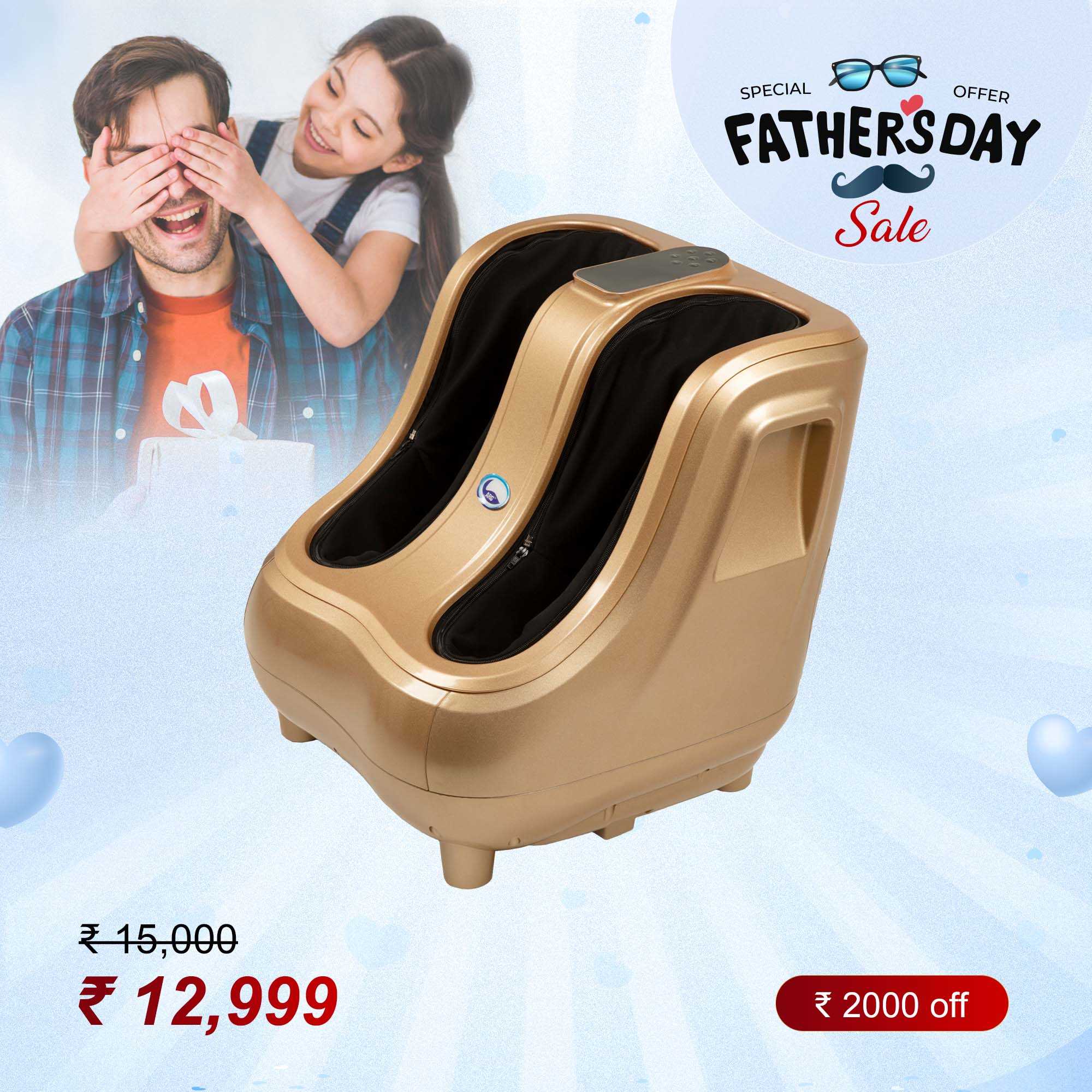 LEG MASSAGER GOLD ARG 724B