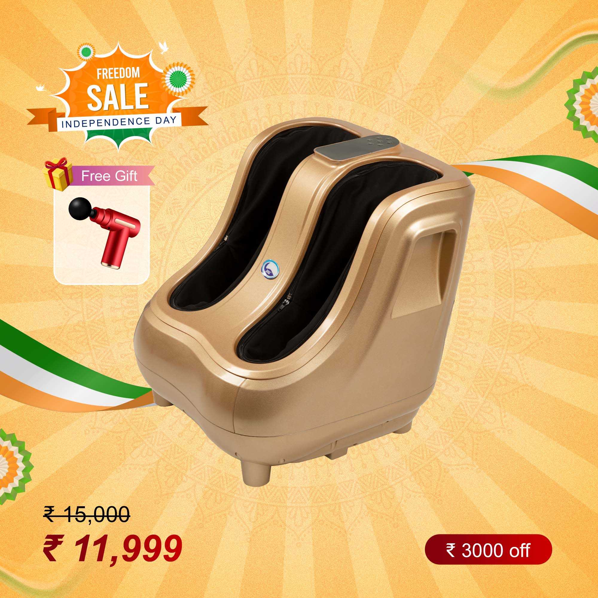 LEG MASSAGER GOLD ARG 724B