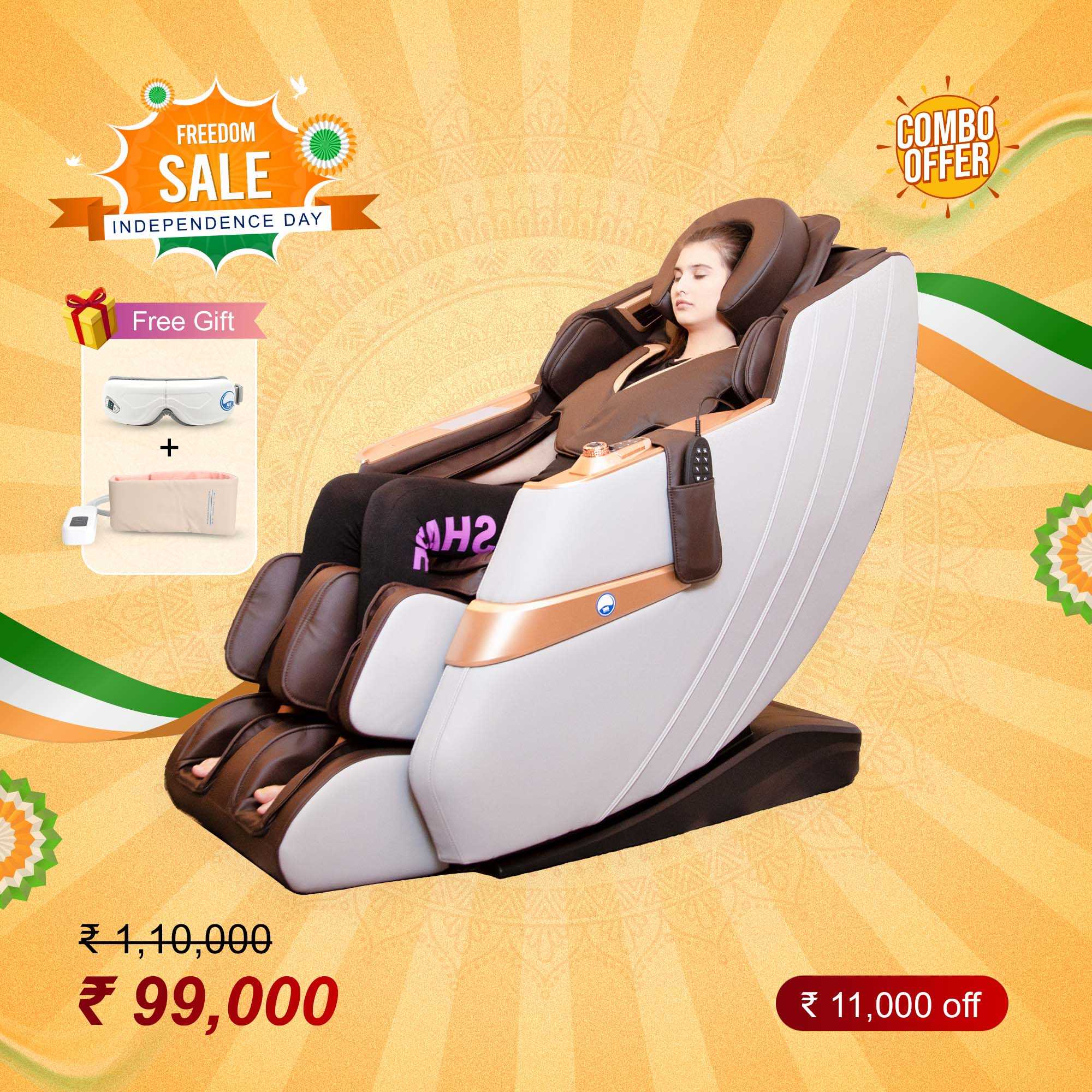 FULL BODY LUXURIOUS ZERO GRAVITY MASSAGE CHAIR ARG Z80