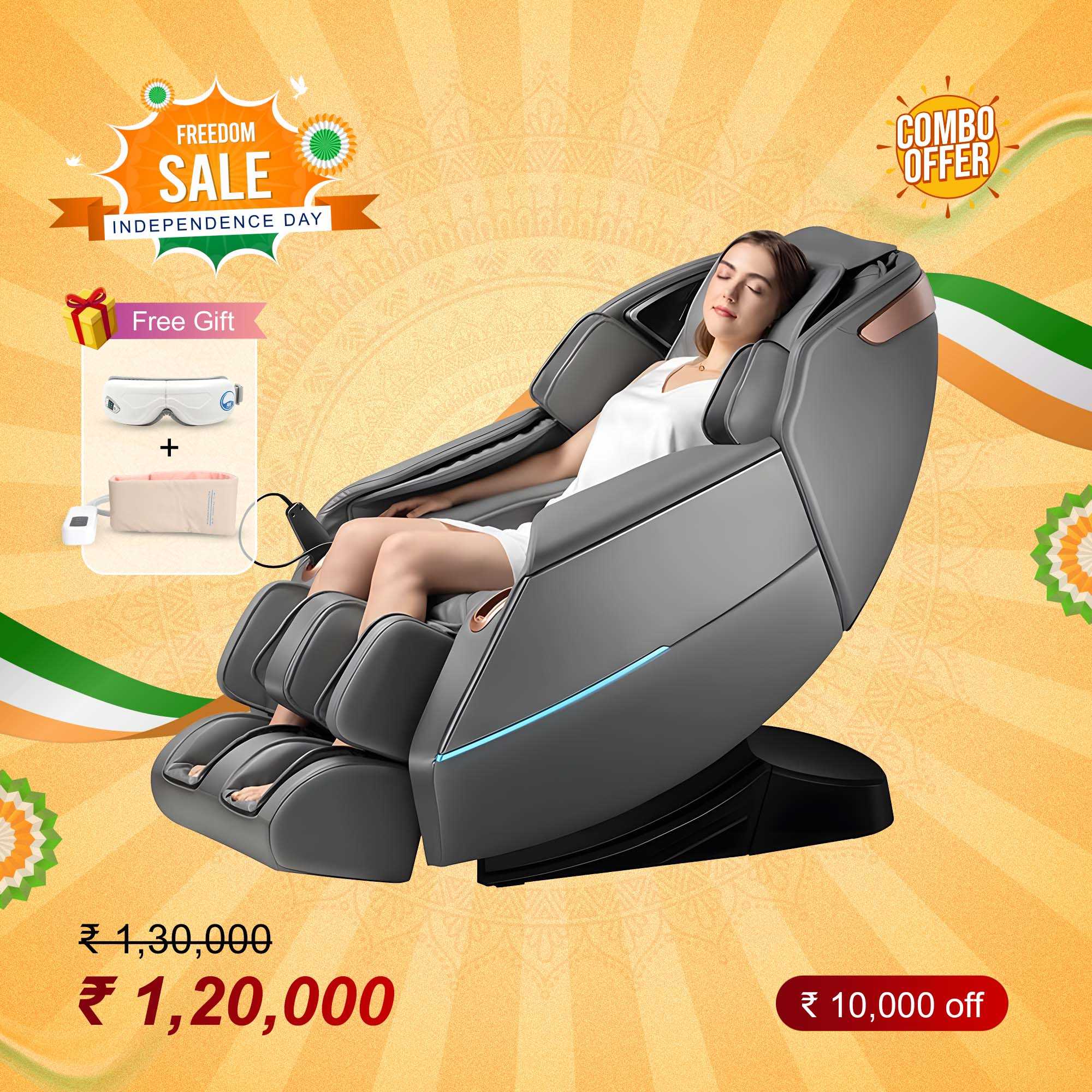 ZERO GRAVITY FULL BODY LUXURY MASSAGE CHAIR ARG Z18