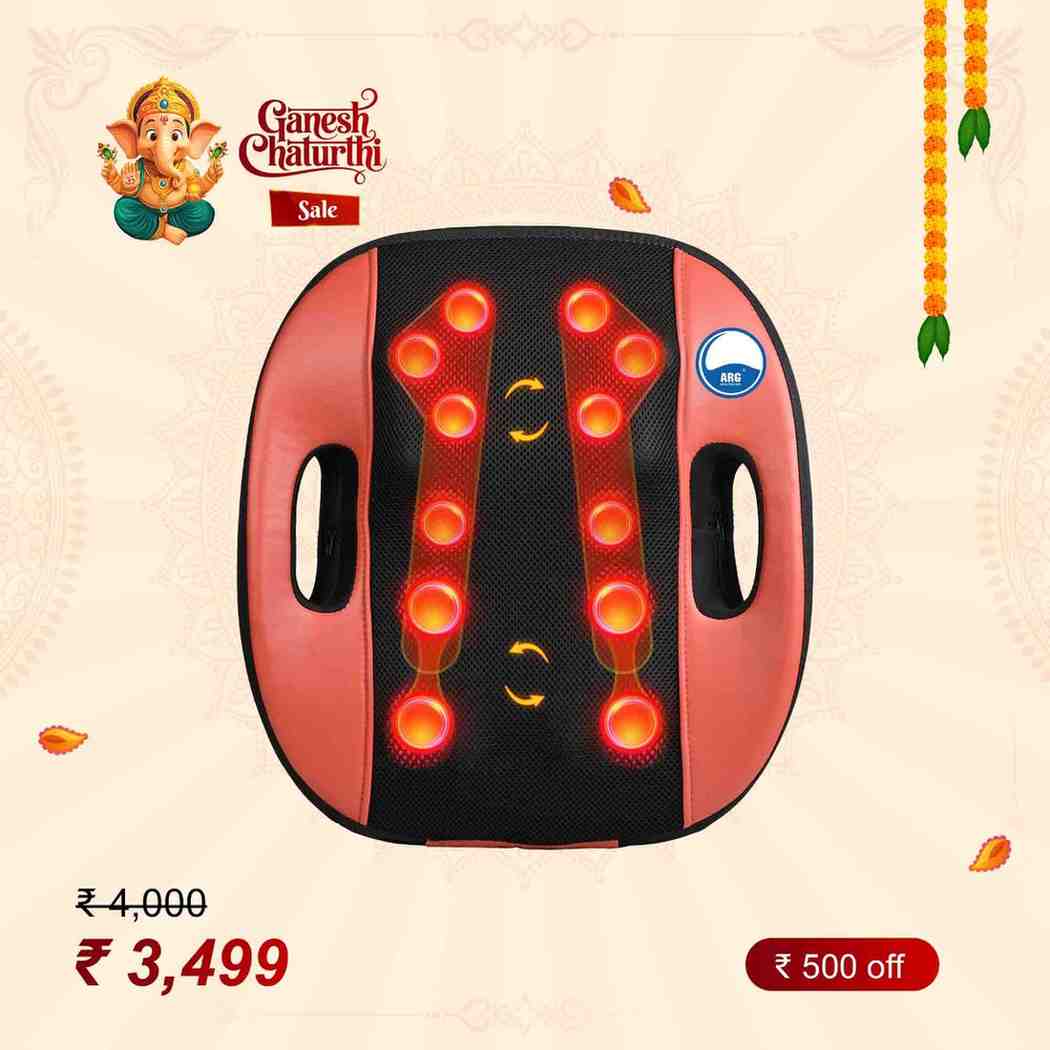 BLUE IDEA BACK MASSAGE CUSHION ARG