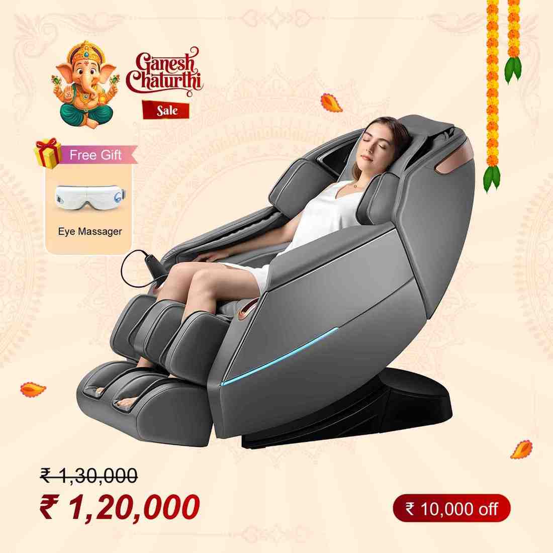 ZERO GRAVITY FULL BODY LUXURY MASSAGE CHAIR ARG Z18