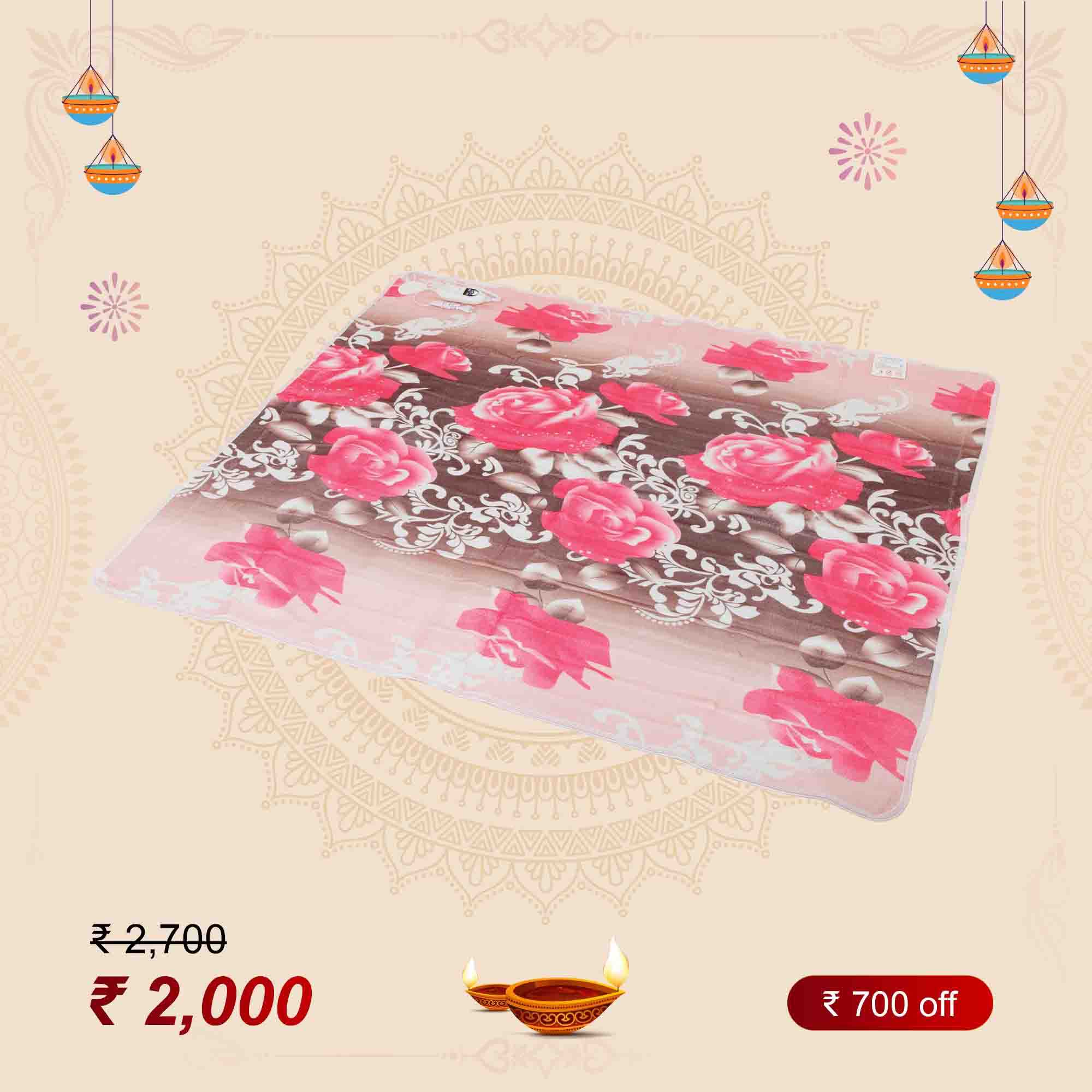 ELECTRIC HEATING BLANKET 180cm X 150cm ARG 709B